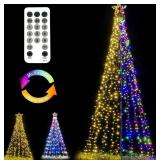Fairy Rain 12Ft. Outdoor Lighting Christmas Tree C