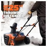 Max Lander 40V 20" Brushless Cordless Snow Blower