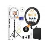 22" Ring Light With Stand & Tripod For iPhone iPa