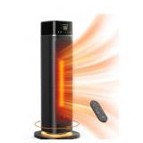 JRD 24" Space Heater, Fast Heating, Remote, Night