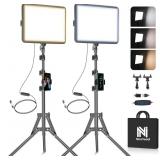 3 Count, Video Light Lot, (2) Nice Vedi Video Ligh