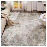 Brown/Grey Area Rug- Approx. 10