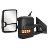 Overstay Poer Heated Towing Mirrors- LED, Compatib
