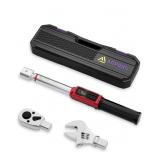 Anpuds Adjustable Digital Torque Wrench - 2 Attach