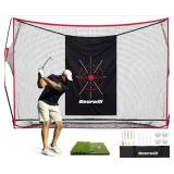 Bearwill Golf Net, 10x7 Ft Heavy Duty Golf Practic