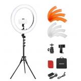 Neewer 55W 18" Ring Light Kit, 5600K Dimmable LED