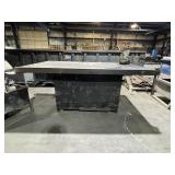 Metal Work Table/Cabinet 48"L x 82"L x 36"H