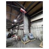 Milwaukee 1 Ton Elec Chain Hoist w/Trolley