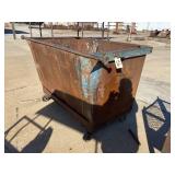 Trash Dumpster on Wheels 1 Yd
