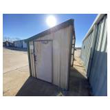 Metal Building - has 1 open side - 8ft x 7ft