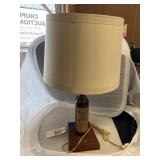 Wine Bottle Lamp w/Shade