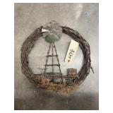 Barbed Wire Wreath Dï¿½cor