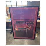 Framed/Matted Car Poster 29"x41"