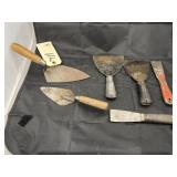 6 Pcs - Masonry Trowels