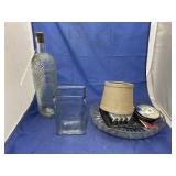 Glass Bottles - Lamp Shade - Divided Bowl