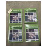 4 - 12 " Lighted Shimmer Snowflakes NIP