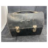 Vintage Metal Lunch Box w/Staples