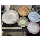 10 Pcs - Bowls & Plates