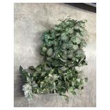 2 Pcs- Faux Greenery in Baskets