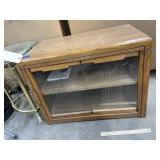 TV Stand w/Glass Doors 28"L x 16"W  x22"H
