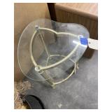 Heart Shaped Glass Top Stand