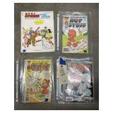 Pile of vintage Comic Books