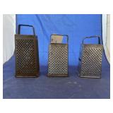 3 Pcs - Metal Graters