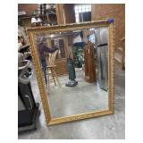 Large Framed Wall Mirror 42"x54"