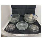 5 Pcs - Assorted Glassware