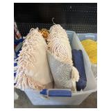 Throw Pillows - Pumpkin Dï¿½cor in Plastic Bin