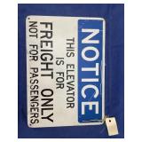 Single Sided Metal Sign