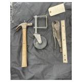 3 Pcs - Hammer - Vise Grip - Wheel