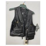 Leather Jack Daniels Sz L