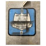Single Sided Metal Sign Oklahoma