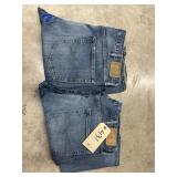 2 Pair Denim Jeans 38T x 36 Ralph Lauren