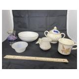 11 Pcs - Assorted Creamer/Sugar - Saucer