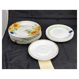 Assorted Plates & Saucers