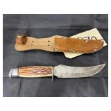 Vintage Fixed Blade Knife w/ Sheath