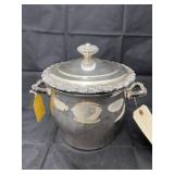 Silver Plated Ice Bucket w/Lid