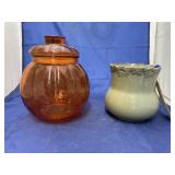 Cookie Jar & Vase