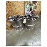 4 Pcs - Rims 19-1/2" Dia 6 Hole