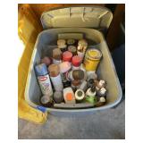 Spray Paint - Craft Paint - Glue & More in Bin