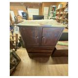 Wooden Cabinet 30"L x 16"W x 43"H