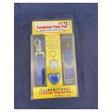 Premium Tough Lock Collar Leash & ID Tag- NIP