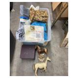 Tin - Glass Dog Figure - RC Car & More