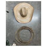 Lariat & Straw Hat