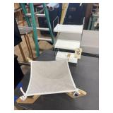 2 Pcs - Cat Bed & Plastic/Metal Shelf