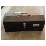Metal Tool Box w/Assorted Hand Tools