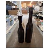 2 Pcs - Tall Vases 25"H