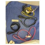 Pile of Nylon Leashes